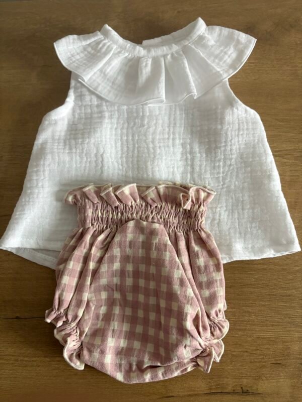 CONJUNTO ROSA VICHY