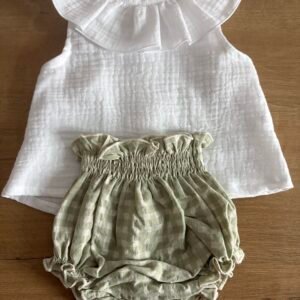 CONJUNTO VERDE VICHY