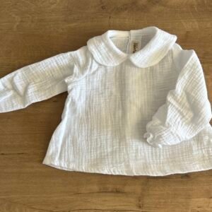 CAMISA BLANCA CUELLO BEBÉ